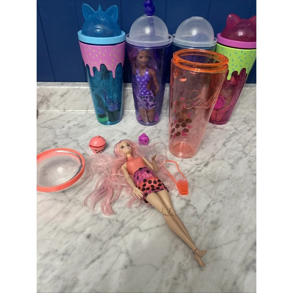 Barbie Pop Reveal lot Of 5 Barbie‎ Dolls